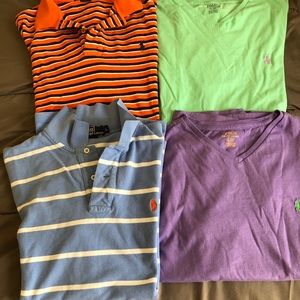 4 Polo Shirts